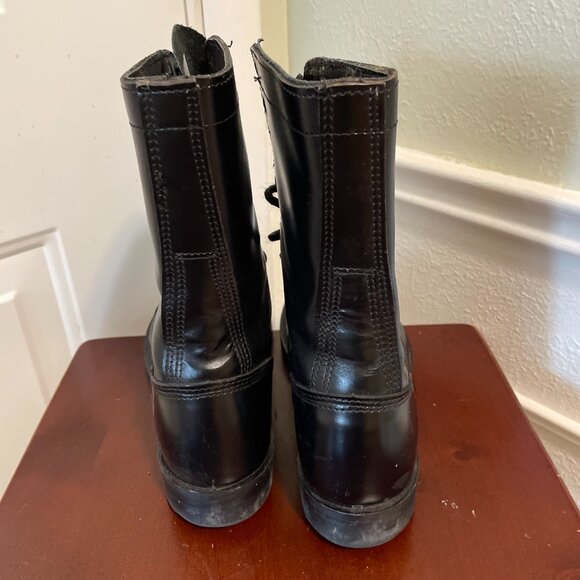 HH Brand - Airborne Jump Combat Boots - Black Leather - Lace Up -  Size 8 - USA - Picture 7 of 14